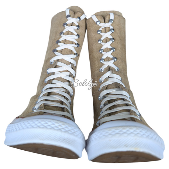Converse x J.W. Anderson Chuck 70 XHI Suede Calf High Sneaker Boot Womens 8 - Picture 9 of 12